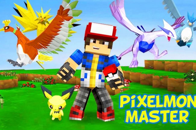 MCPE Pixelmon Add-on Training Masters