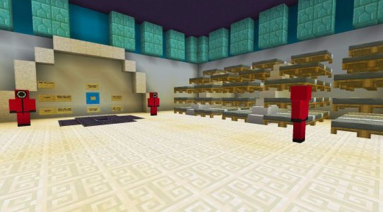 Squid Game Map Remake GameMode - Minecraft Modded - MCPE Shaders, Mods ...