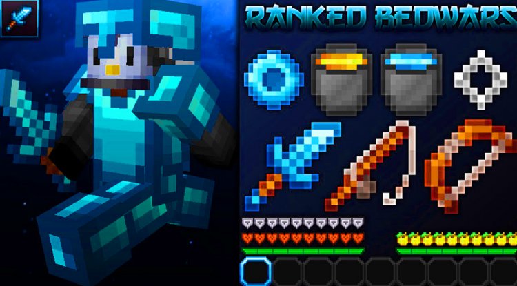 Ranked Bedwars 16X Texture Pack - Minecraft Modded - MCPE Shaders