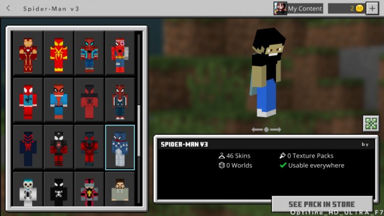 SkinPack:Spider-Verse - Mods for Minecraft