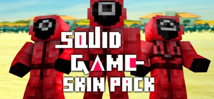 MCPE Squid Game Inspired Skin Pack