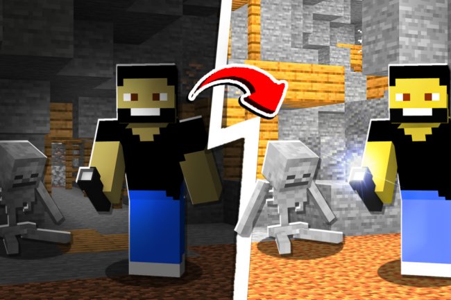 Night Vision Texture Pack for Render Dragon Engine