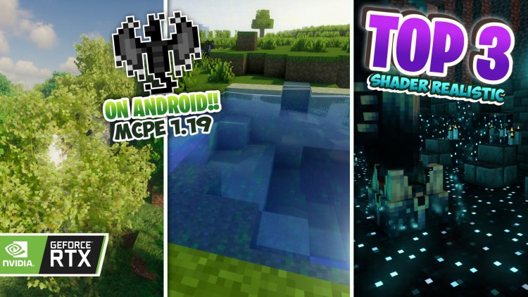 Top 2 Shaders MCPE 1.19+ - ANDROID LOW/MEDIUM DEVICE RAM 1GB