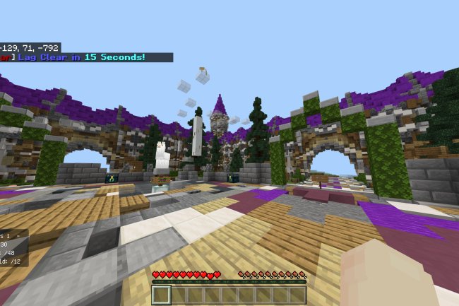 Exploring the Shadow Factions Realm on Minecraft Bedrock Edition