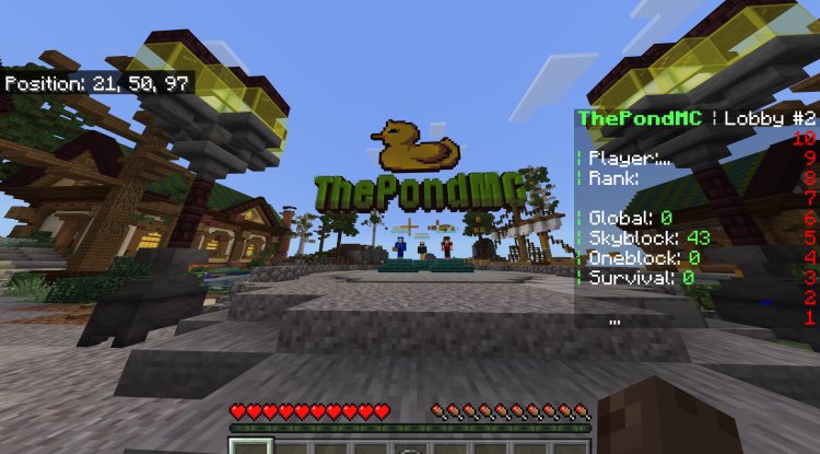 The Pond - Minecraft Modded - MCPE Shaders, Mods, Texture Packs, Maps ...