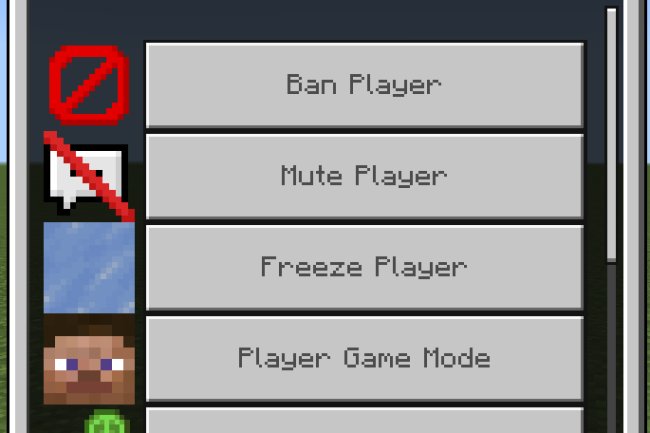 Admin Tools for MCPE