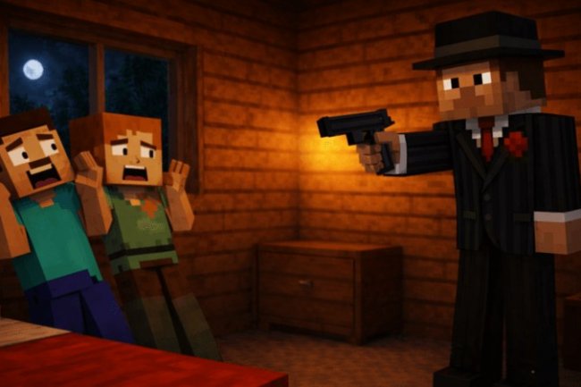 Mafia Steve Addon: Best MCPE Hostile Mob Addon 2026