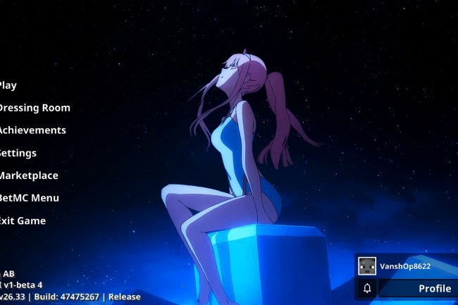 Zero Two UI Anime Girl Pack: Transform Your MCPE Interface