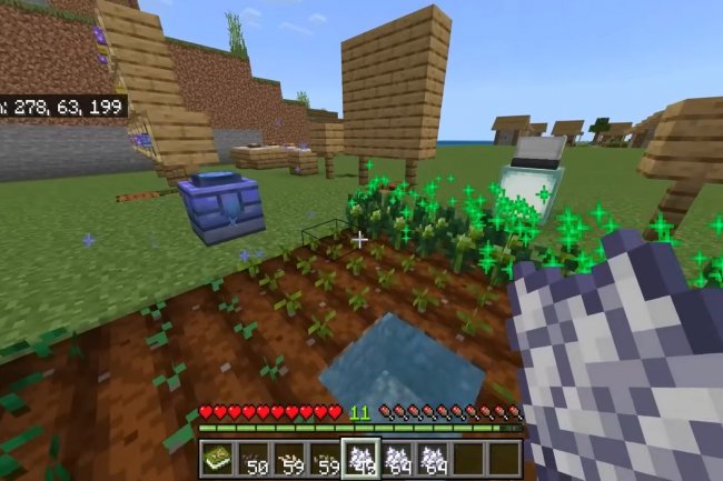 Best MCPE Addon 2026: Auto Replant Crops & XP Orbs