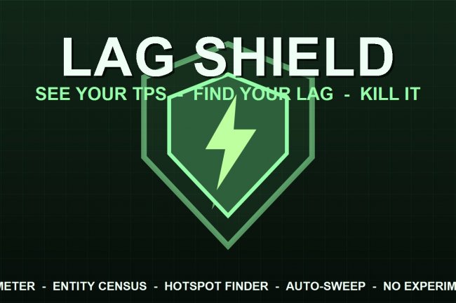 Lag Shield Addon: Stop Lag in Minecraft Bedrock