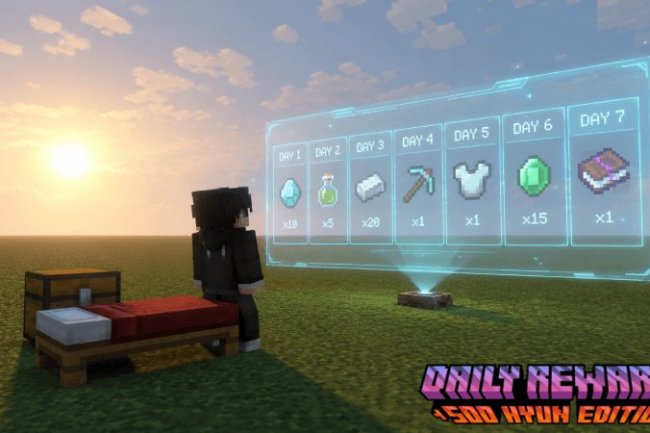 Daily Rewards Addon for MCPE: Best Login System 2026