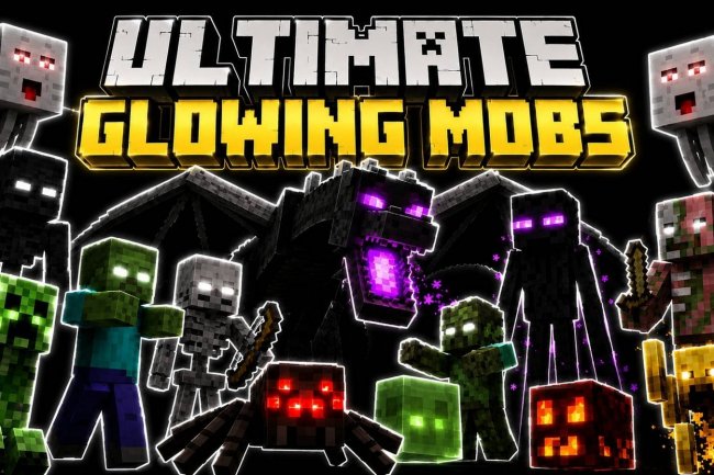 Ultimate Glowing Mobs RP: Best MCPE Addon for Mob Visibility