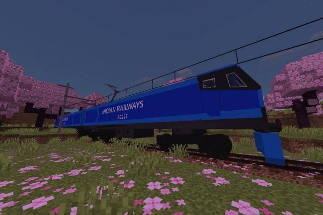 WAG-12B Locomotive Addon: Best MCPE Addons for Trains