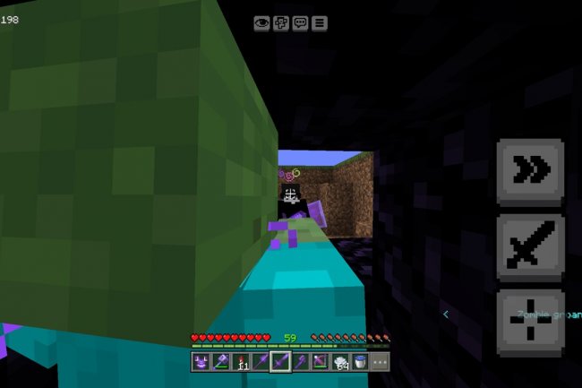 YSZ Crosshair Indicator Texture Pack for MCPE
