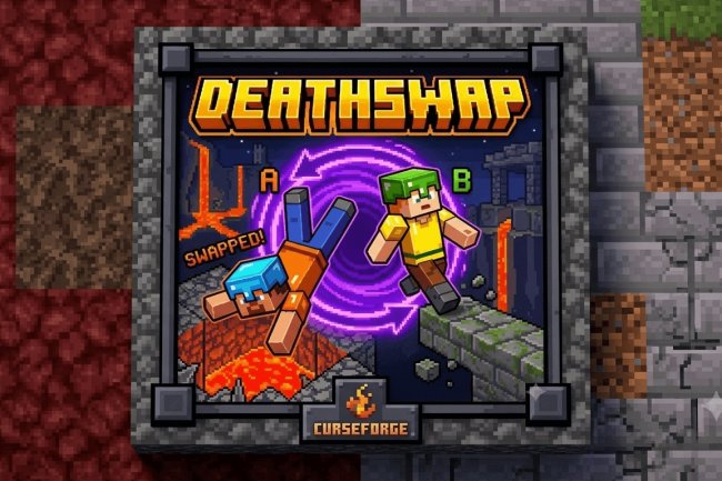Deathswap Advanced: Best MCPE Addon for Trap Duels