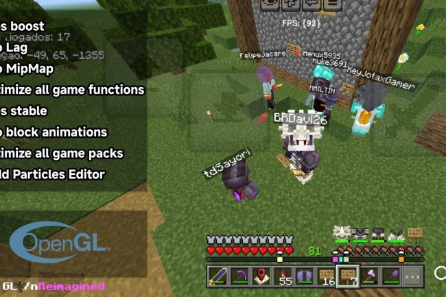 Sodium GL Reimagined: Performance Texture Pack for Bedrock