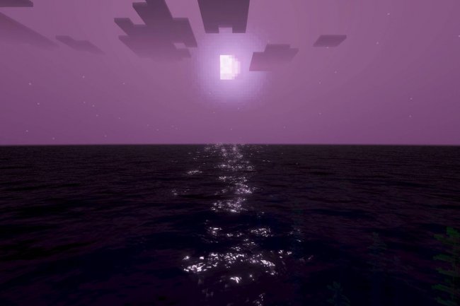 End Visual Dimension Texture Pack for Minecraft Bedrock