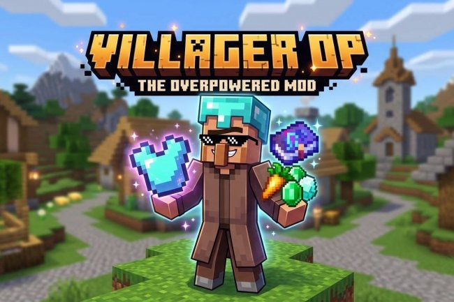 VillagerOP: Best MCPE Addon for Unlimited Villager Trading