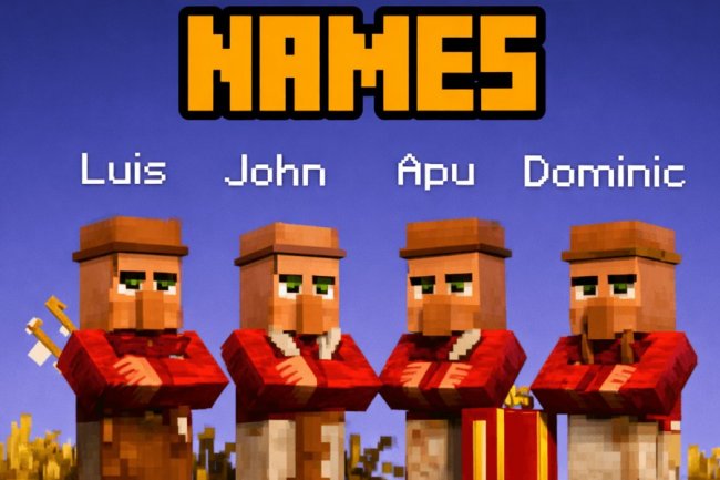 Villagers Name: 300+ Cultural Names for Bedrock