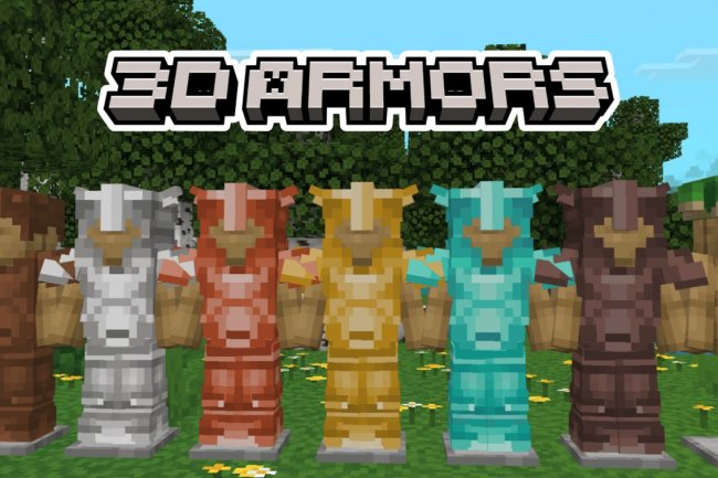 3D Armor Texture Pack MCPE: Better 3D Armors Review