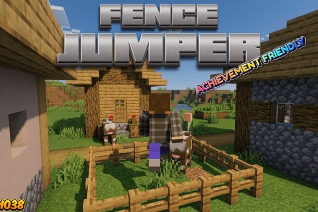 Fence Jumper Addon for Minecraft PE - Jump Over Fences