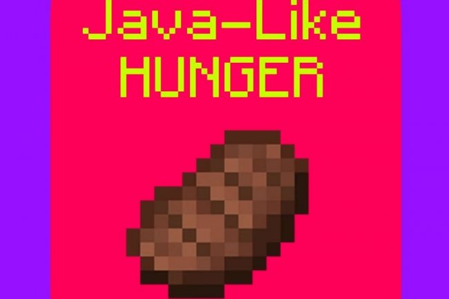 Java-Like Hunger Addon: Best MCPE Addons 2026