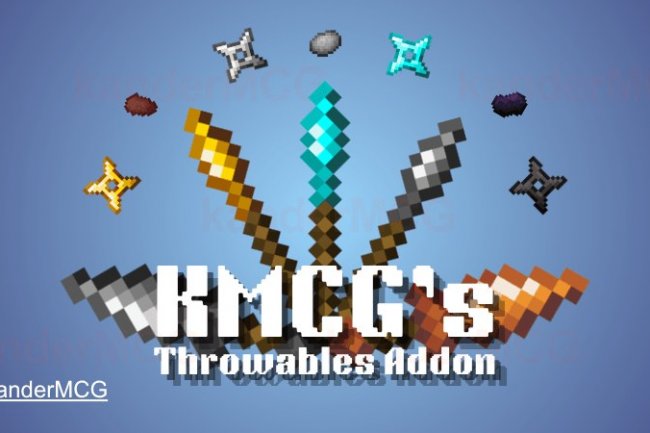 KMCG's Throwables: Best MCPE Addon for Combat 2026