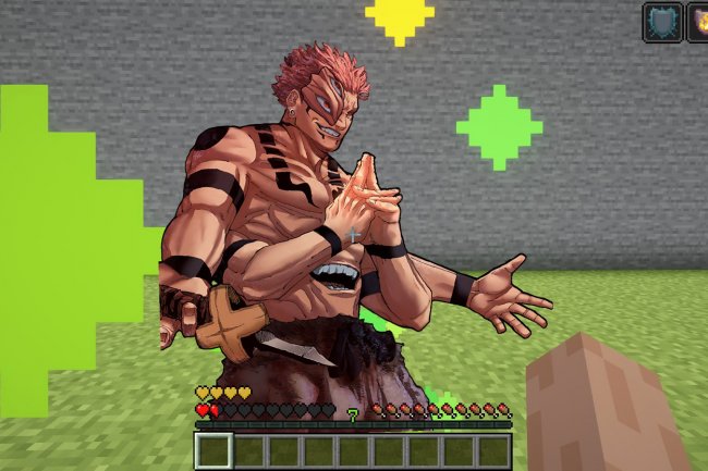 True Form Sukuna Totem Texture Pack for Minecraft