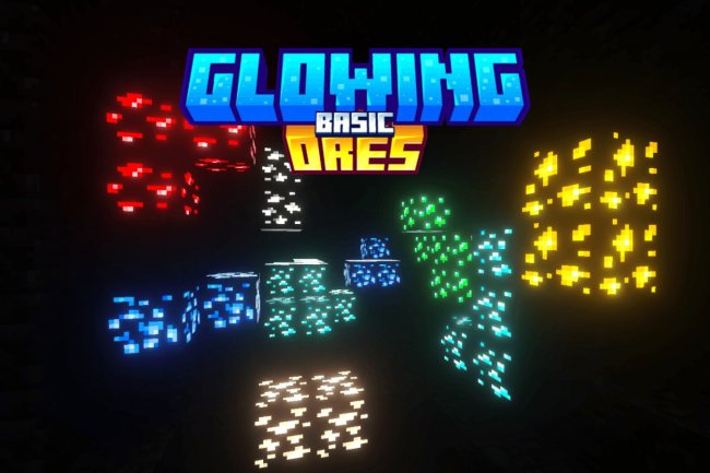 Glowing ores shaders for Minecraft Bedrock: the complete guide