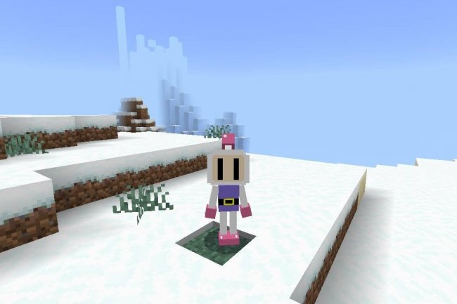 Bomberman 4D Skin for Minecraft Bedrock