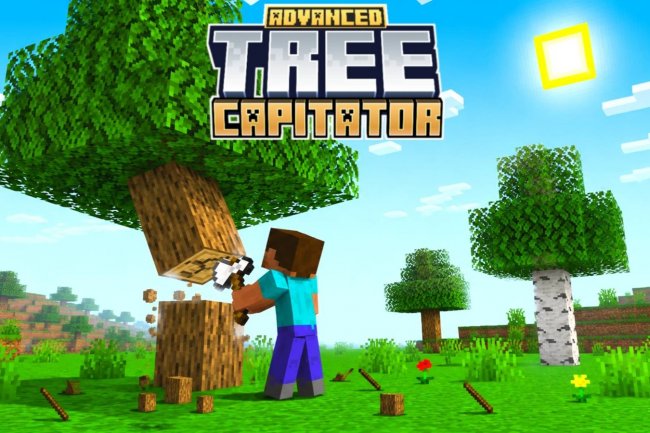 Best Minecraft addons 2026: Advanced Tree Capitator for MCPE
