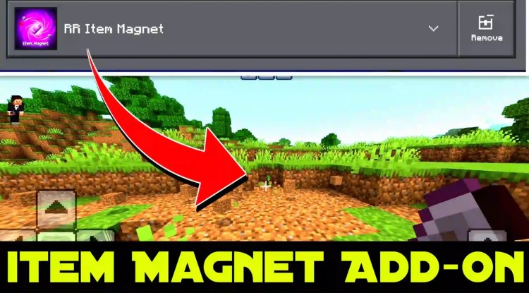 Auto Collect Addon for Minecraft Bedrock - Auto Harvest Items