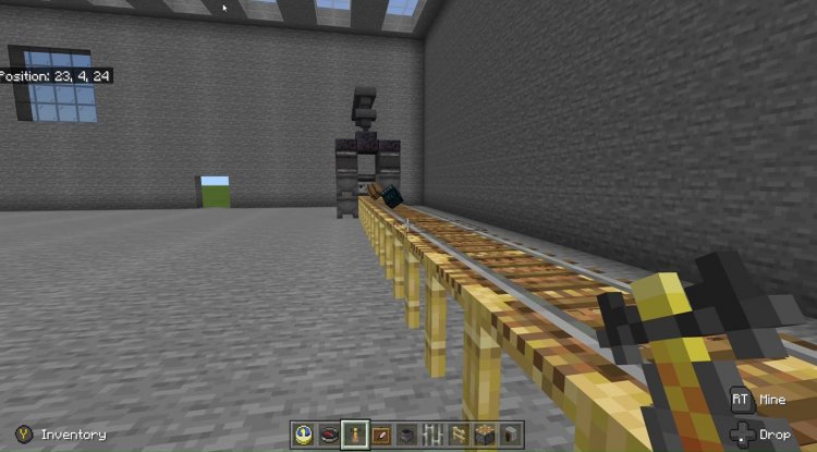 Conveyor Belt Addon for Minecraft Bedrock - MCPE