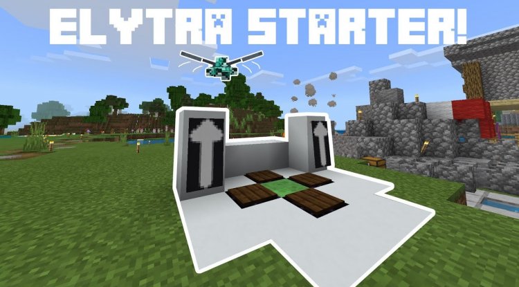 Easy To Get Elytra Addon: Skip the End, Farm Chickens