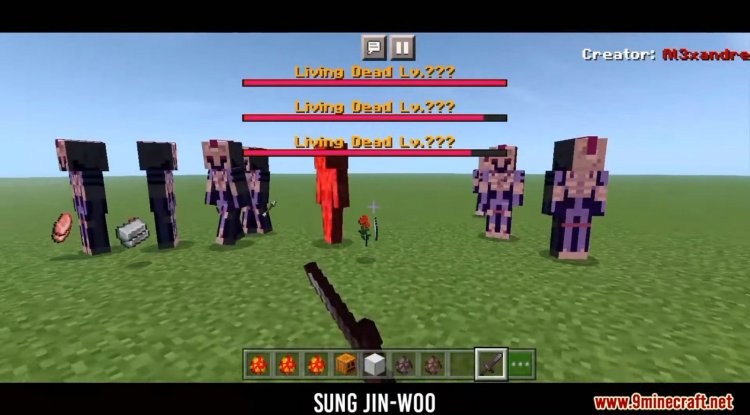 Solo Leveling Craft Addon for Minecraft Bedrock