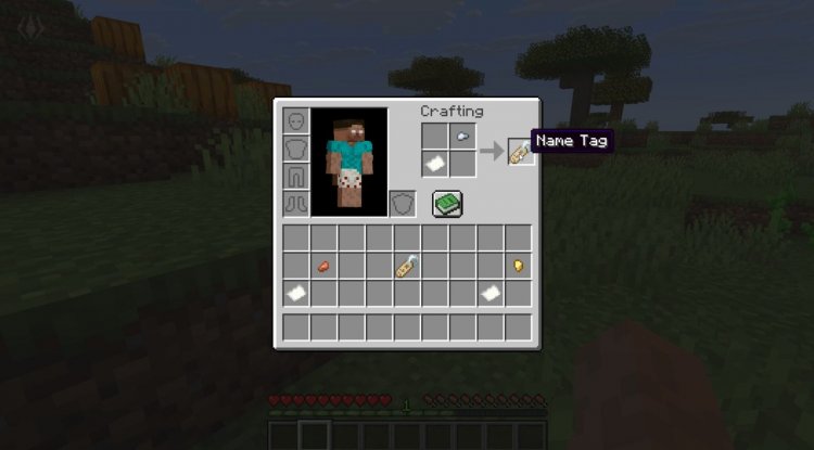 Craftable Name Tag Addon for MCPE - Best Minecraft Addons 2026