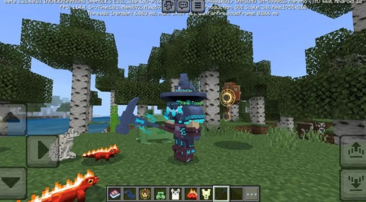 Red Mage Addon for Minecraft PE: Cast Spells & Control Mobs