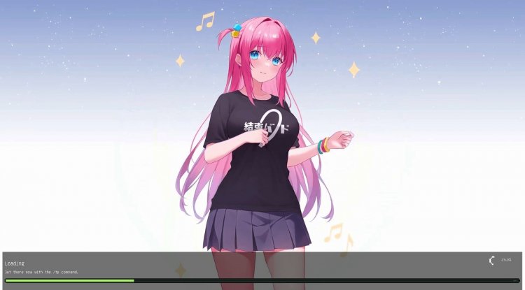 Anime Girl UI Texture Pack for Minecraft Bedrock