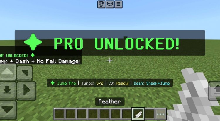 Dash & Double Jump Addon: Best MCPE Mobility Mod 2026