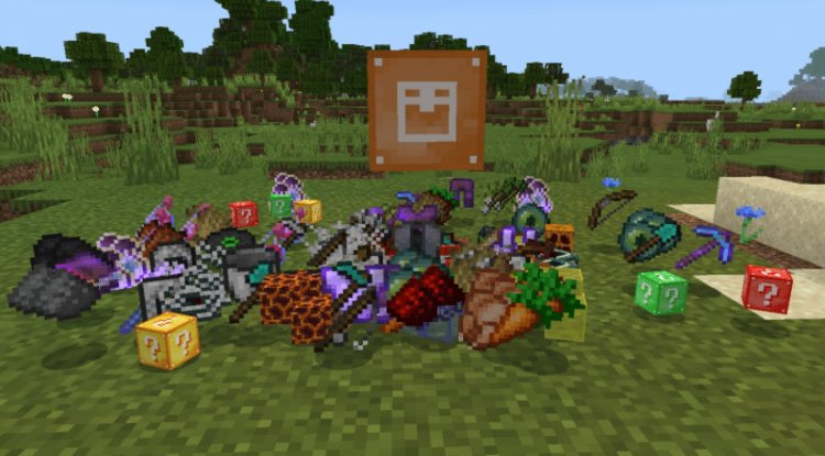 Baku Lucky Block: Best MCPE Addon for Random Rewards