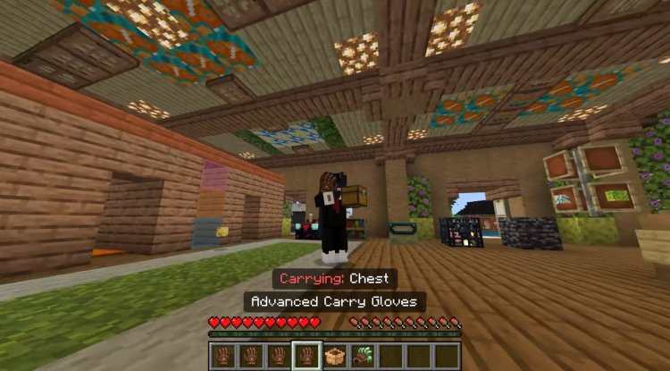 CS-Carry System: Best MCPE Addon for Moving Mobs & Players