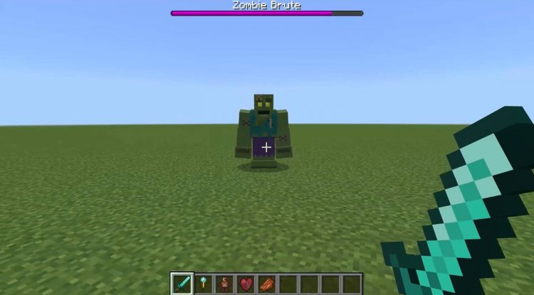 Zombie Brute: Best MCPE Addons for Custom Miniboss Combat