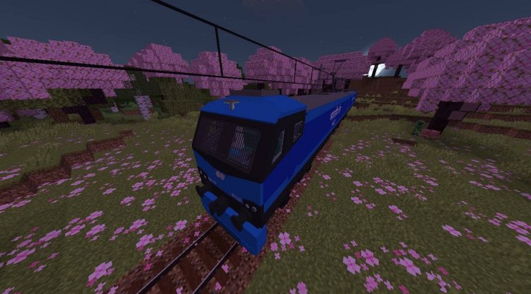 WAG-12B Locomotive Addon: Best MCPE Addons for Trains