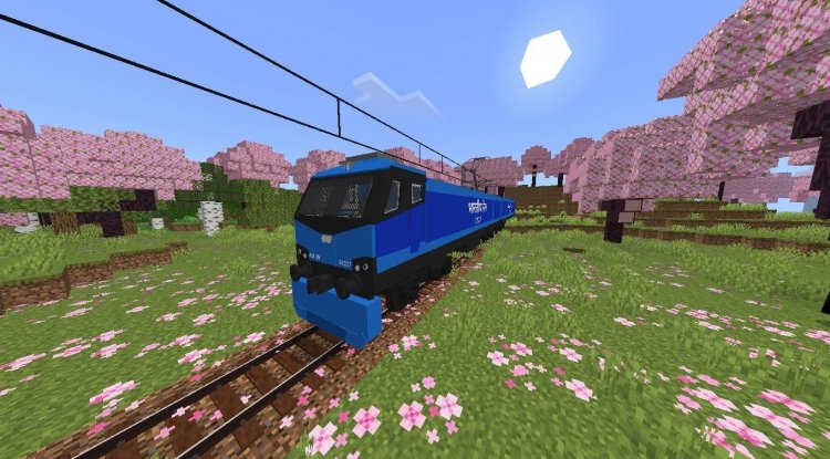 WAG-12B Locomotive Addon: Best MCPE Addons for Trains