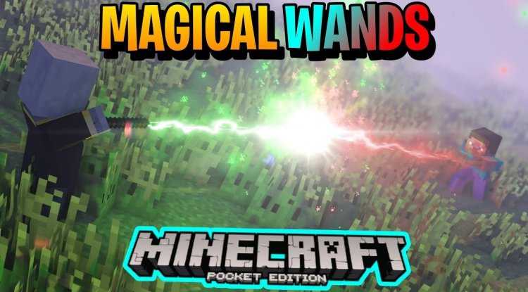 Best Magic Wand Addon for MCPE 2026 | Lightning Spells
