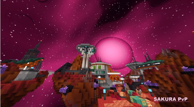Sakura PvP Texture Pack: Pink Competitive Edge for MCPE