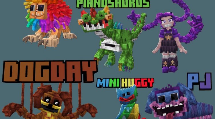 Me Poppy Playtime Mod for Minecraft - Complete Addon Guide