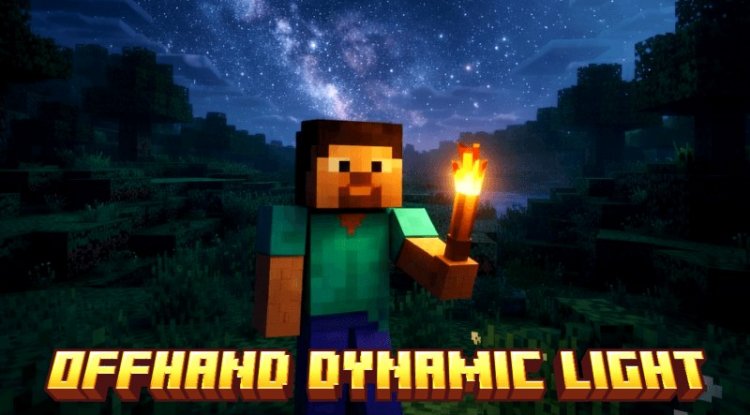Off-Hand Dynamic Light Addon: Best MCPE Addons for Lighting