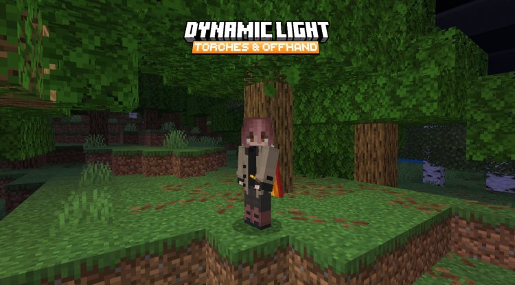 Off-Hand Dynamic Light Addon: Best MCPE Addons for Lighting