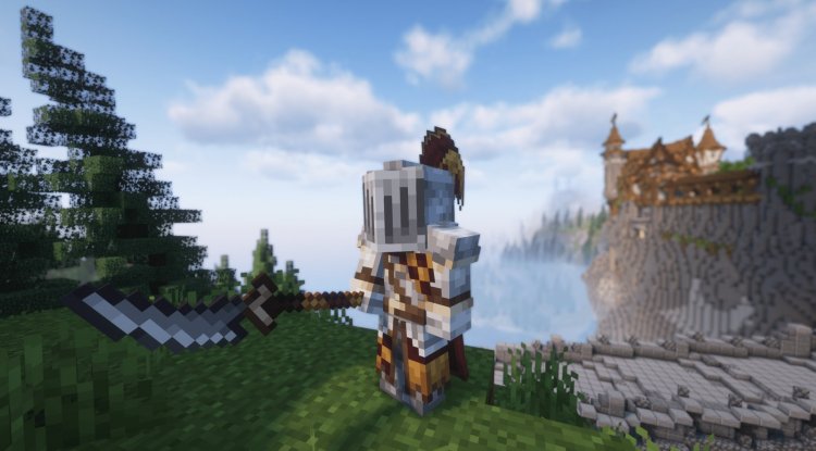Aero Knight Addon: Best MCPE Sword With Knockback